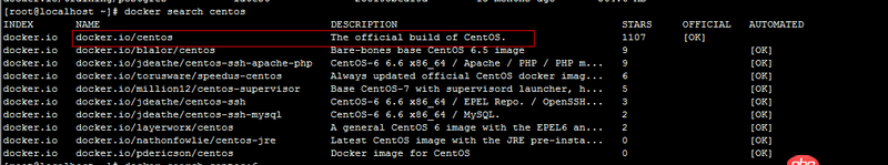 docker search搜索时候怎样具体到版本号的？