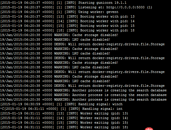 docker启动registry的时候出现报警