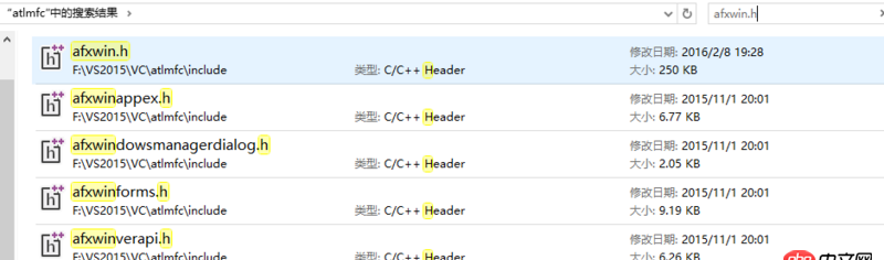 在c++项目文件中找不到afxwin.h这个头文件怎么做？