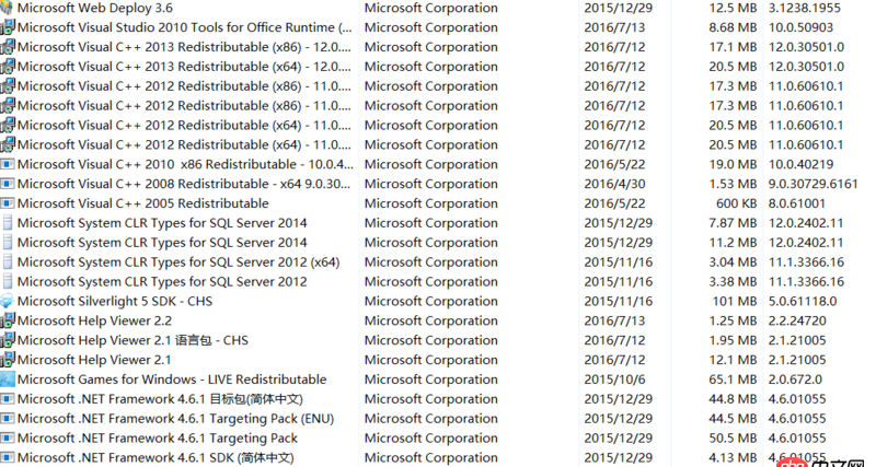 c++ - vs2015要卸载后再安装，但控制面板没有vs2015？