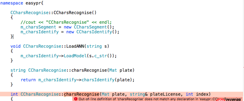 c++ - 一个out-of-line definition of ’xxx’ does not match any的问题