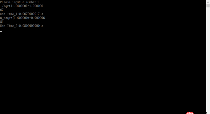 c++ - 平方根倒数算法的效率比较的一个问题
