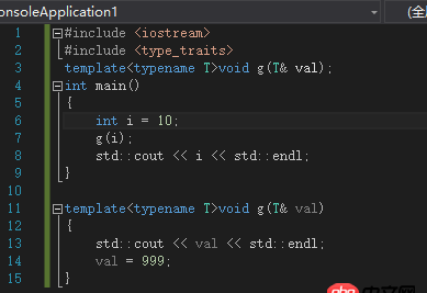 c++ - 接受右值引用参数的模板函数