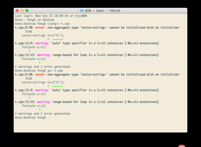 macos - C++的编译器的问题