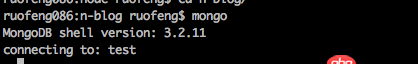 mongodb - failed to connect to server [localhost:27017] on first connect