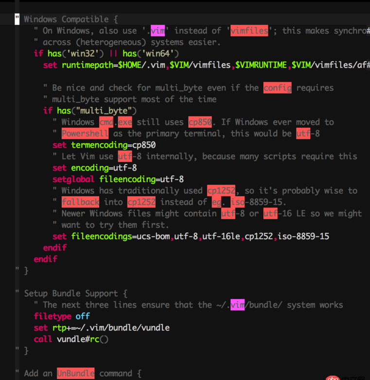 macos - 在iterm2 下的VIM使用主题后出现一片一片的背景色很难看怎么解决？