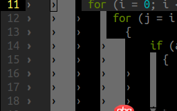 不要让vim显示tab字符‘>’  ？