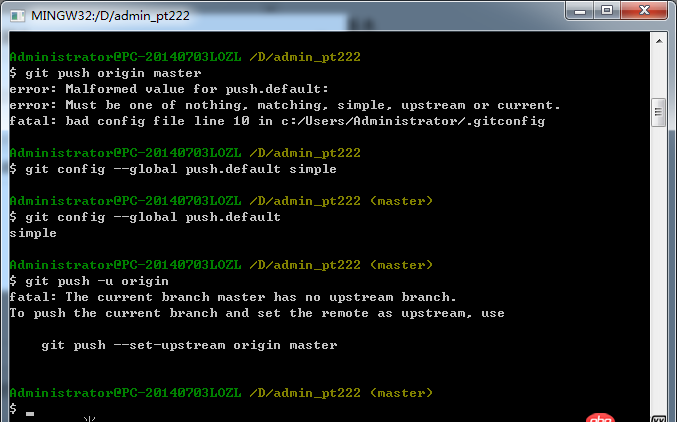 github - git push -u origin 总是报错