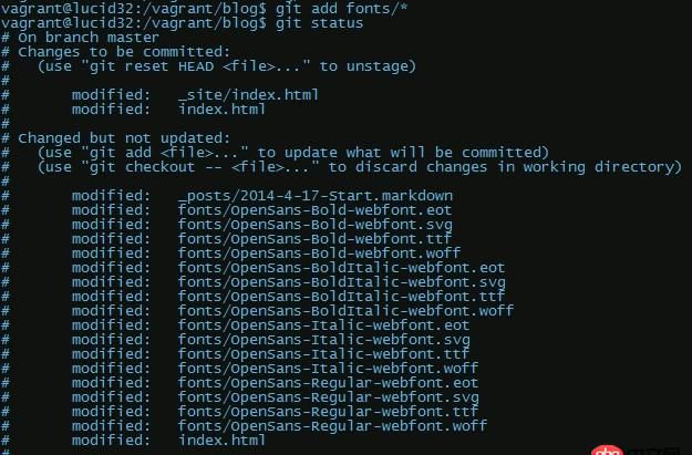 git status总是提示Changed but not updated