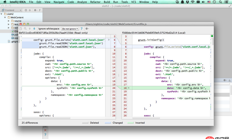在phpstorm里如何删掉本地的某一文件重新获取最新的github里面的最新版本
