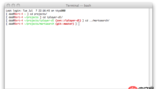 github - git-svn 能否显示在pormpt状态中？