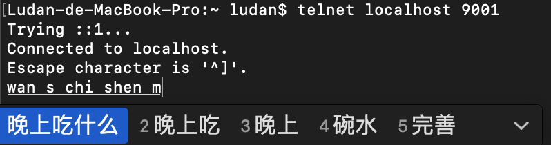 mac电脑telnet选项在哪里？