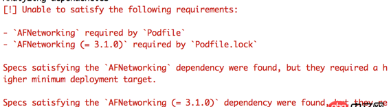 objective-c - cocoaPods 的 podFile