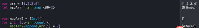 objective-c - swift中的map()方法