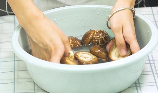 香菇油菜的做法