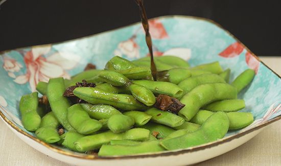 煮毛豆的做法