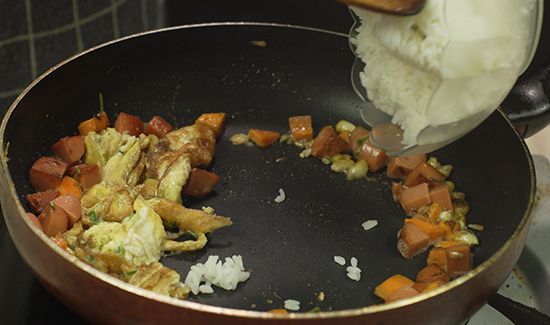 扬州炒饭的做法