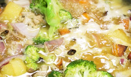 咖喱鸡肉饭的做法