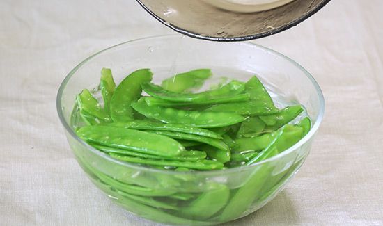 荷兰豆的做法