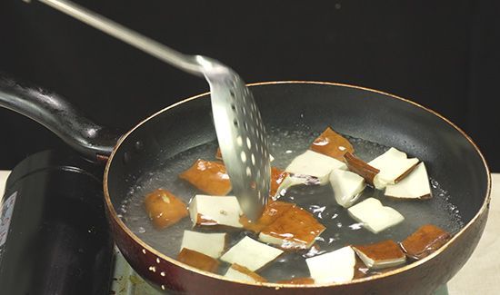 尖椒干豆腐的做法
