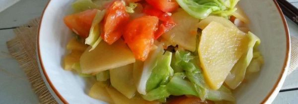 白菜和土豆怎么炒好吃