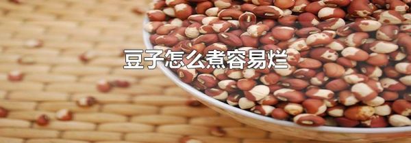 豆子怎么煮容易烂
