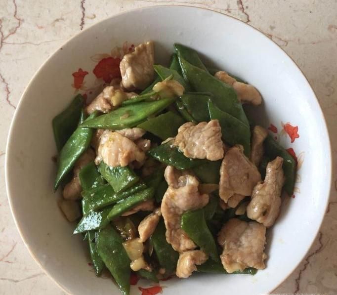 好吃的瘦肉片炒刀豆的做法