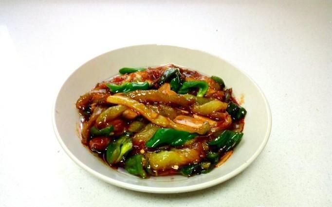 耗油茄条的家常做法