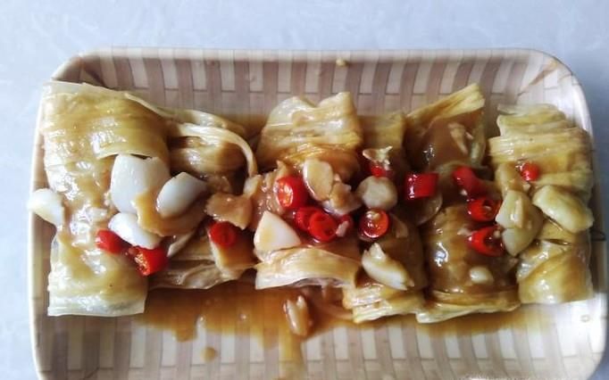 腐竹肉包卷的做法