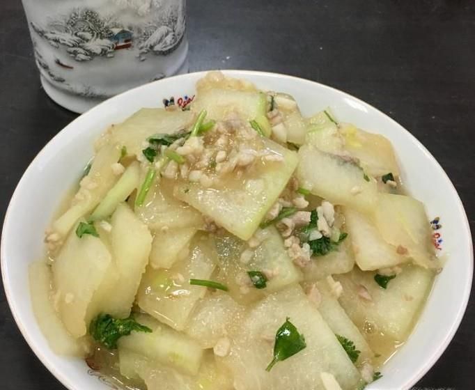 肉末冬瓜的家常做法