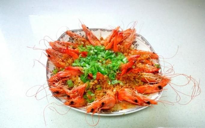 蒜蓉粉丝基围虾的做法