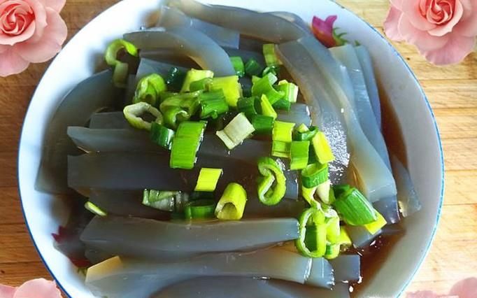 怎么做葱叶凉调凉粉好吃