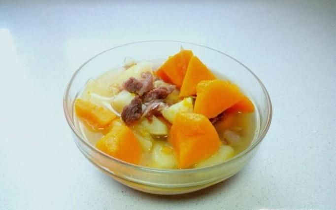 南瓜土豆炖牛肉的做法