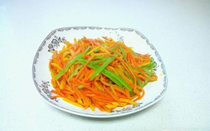 糖醋南瓜胡萝卜丝的家常做法