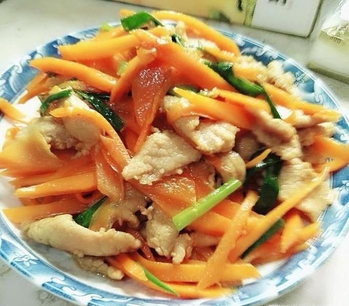 胡萝卜炒肉怎样做好吃