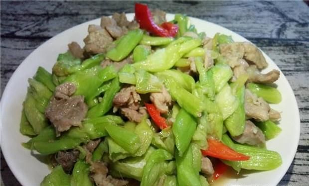 芋荷炒肉的家常做法