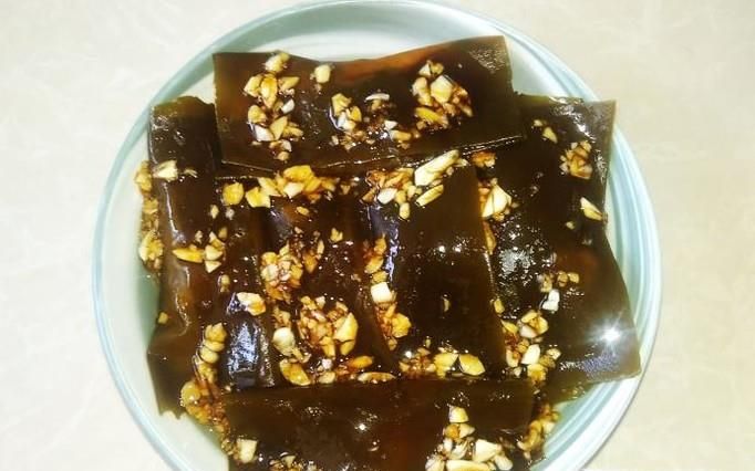 自做的海带糯米卷的做法
