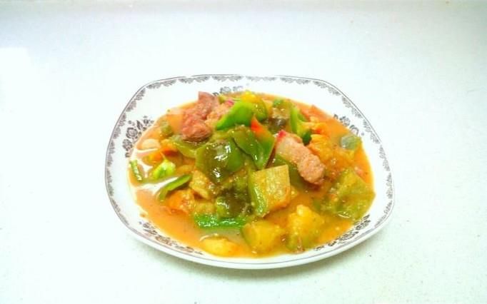 虾酱炖茄子的家常做法