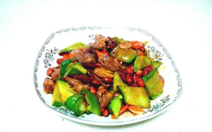 宫保鸡心的家常做法