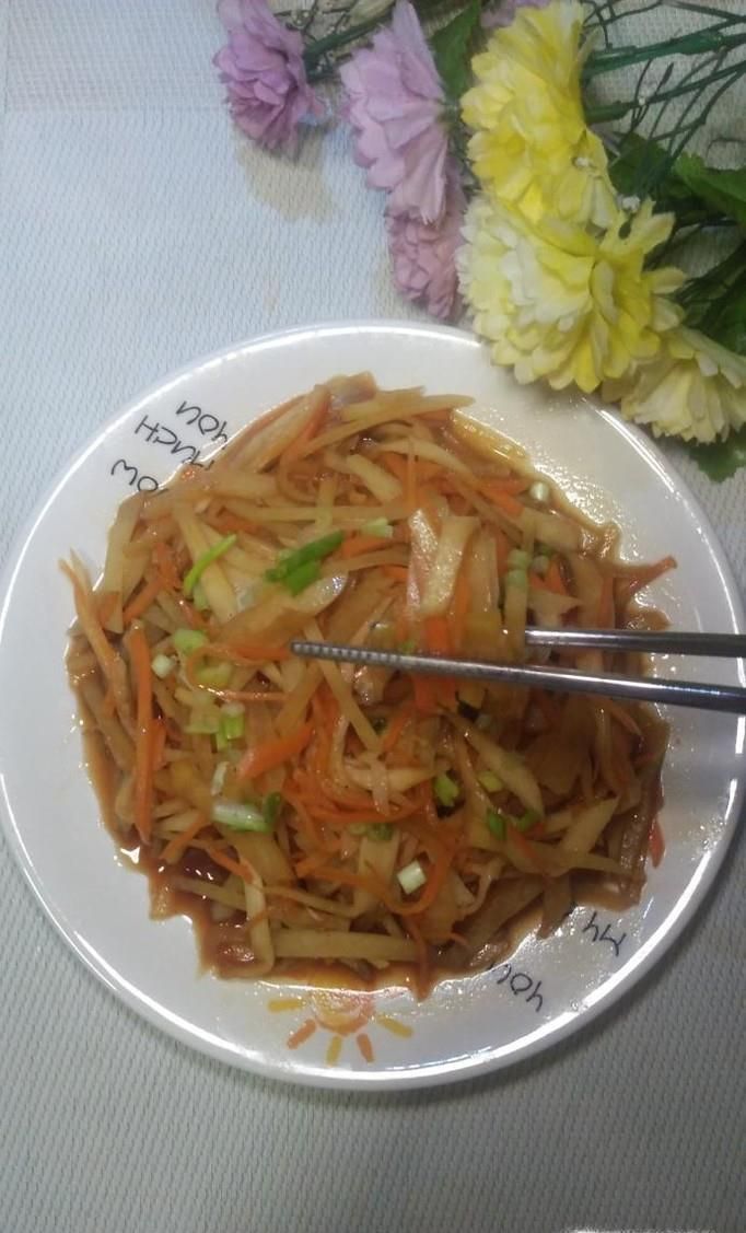 怎样做美味的炒三丝?