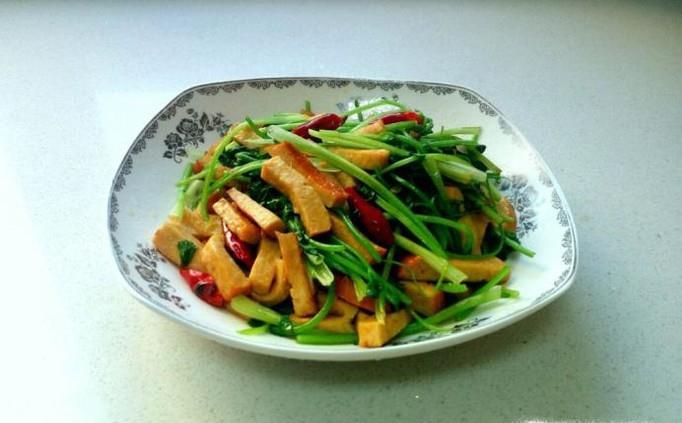 素鸡炒香菜的家常做法