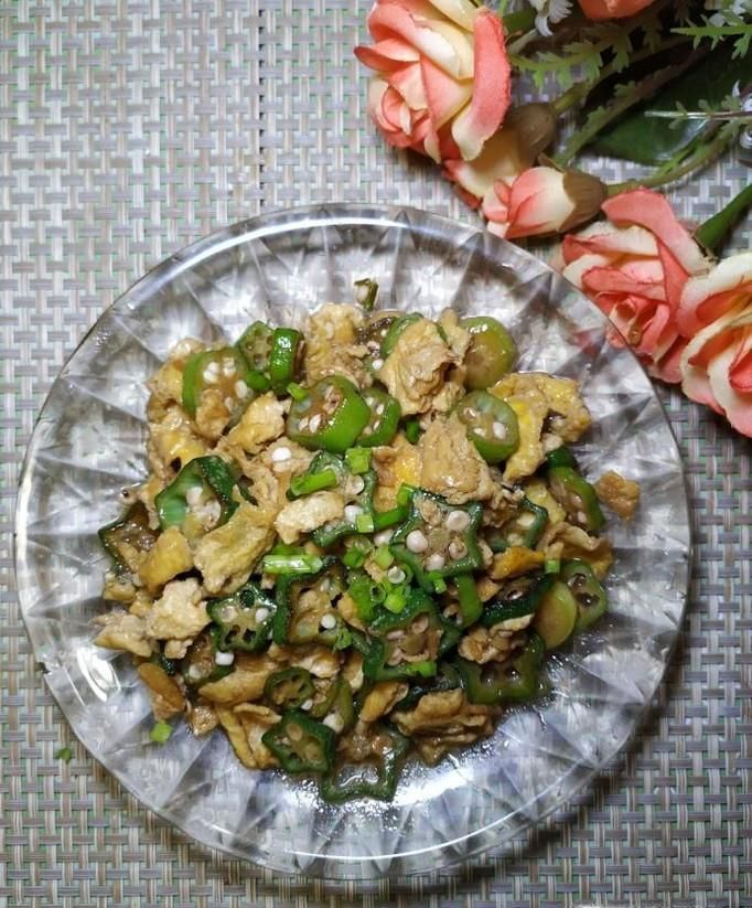 怎样做美味的秋葵炒蛋？