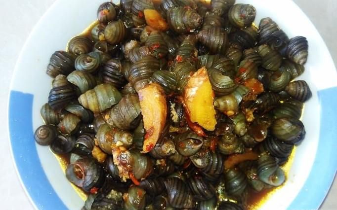 香辣石螺的做法