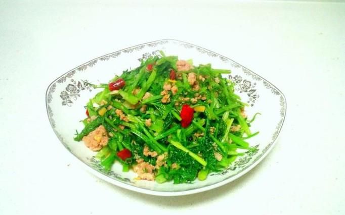 肉末茴香的家常做法