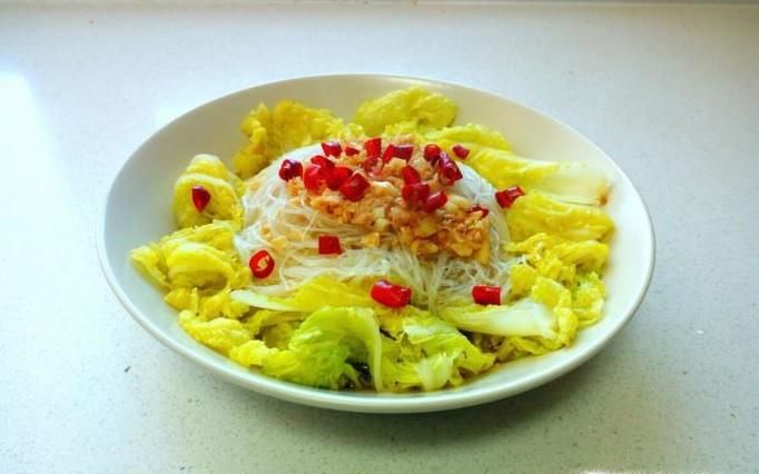 蒜蓉粉丝娃娃菜家常的做法