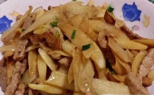 茭白炒肉怎么做?