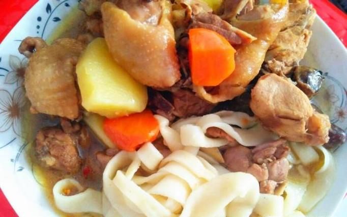 大盘鸡怎么做?家庭版正宗大盘鸡做法!