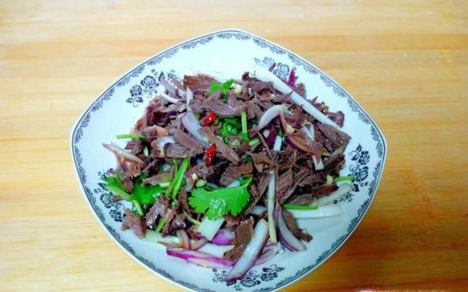 手撕猪心的家常做法