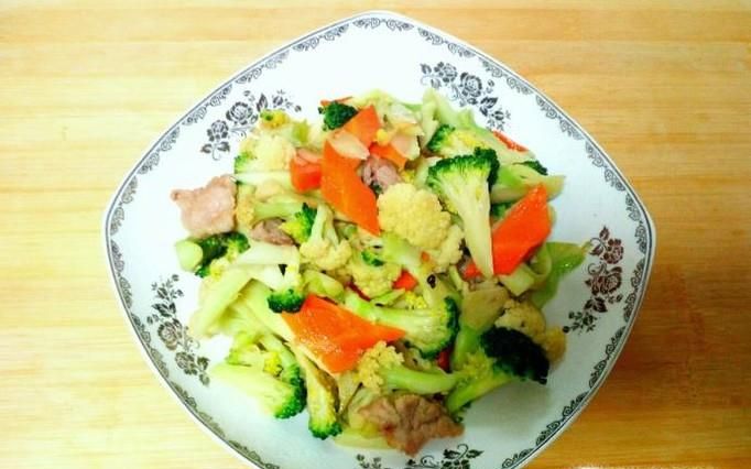 肉炒双花的家常做法