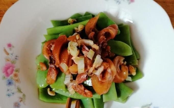 猪蹄筋拌绿芸豆的做法